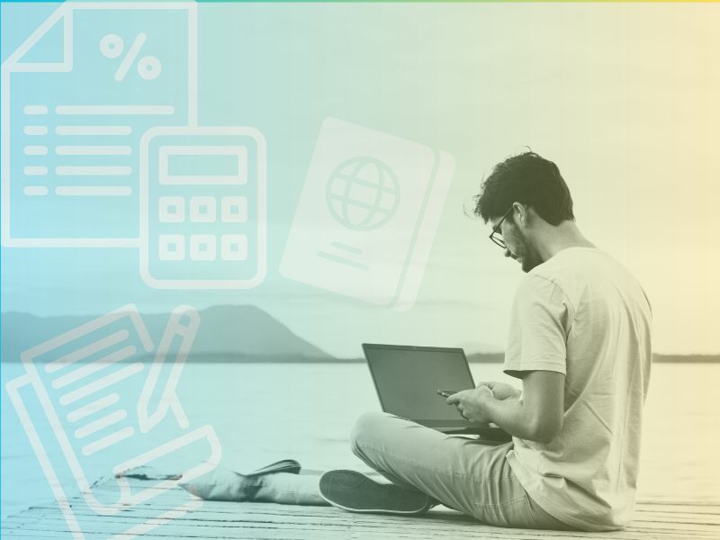 Digital nomad locations and the paperwork behind them